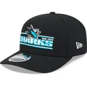kapa-zaobljena-crna-snapback-9seventy-stretch-snap-stated-san-jose-sharks-nhl-new-era