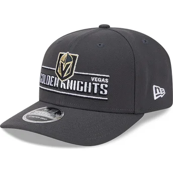Cap zaobljena gray snapback 9SEVENTY Stretch Snap Stated Vegas Golden Knights NHL New Era