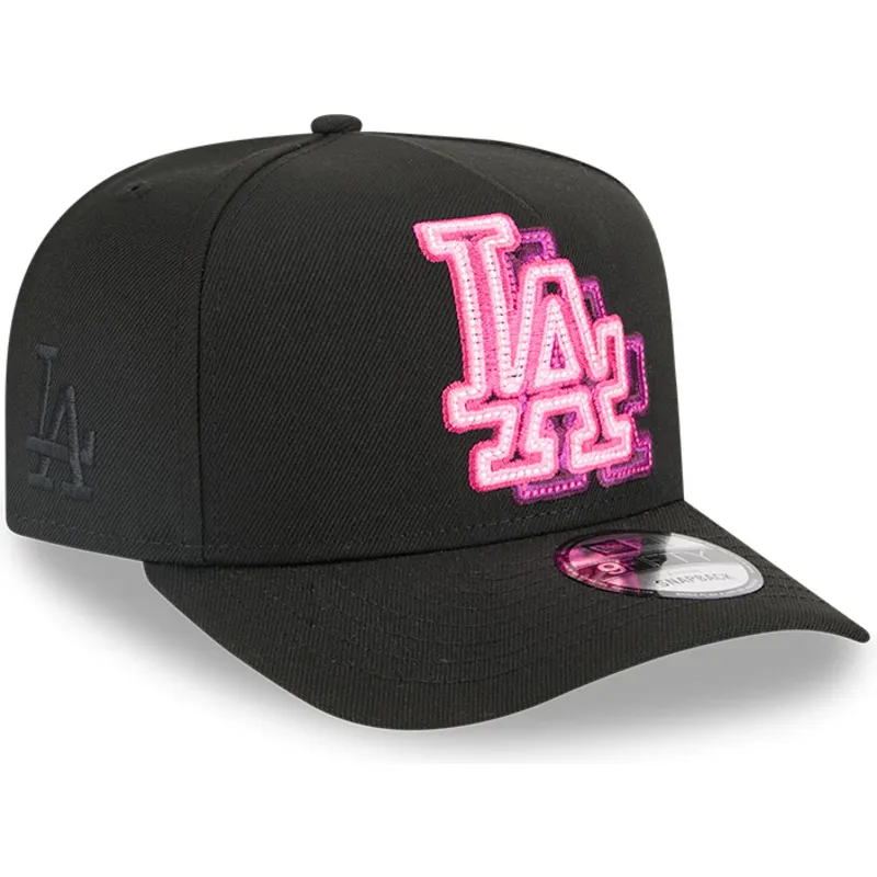 kapa-zaobljena-crna-snapback-9fifty-a-frame-neon-los-angeles-dodgers-mlb-new-era kapa-zaobljena-crna-snapback-9fifty-a-frame-neon-los-angeles-dodgers-mlb-new-era