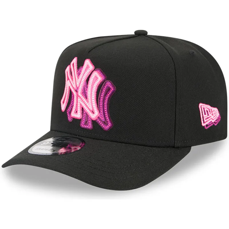 kapa-zaobljena-crna-snapback-9fifty-a-frame-neon-new-york-yankees-mlb-new-era kapa-zaobljena-crna-snapback-9fifty-a-frame-neon-new-york-yankees-mlb-new-era