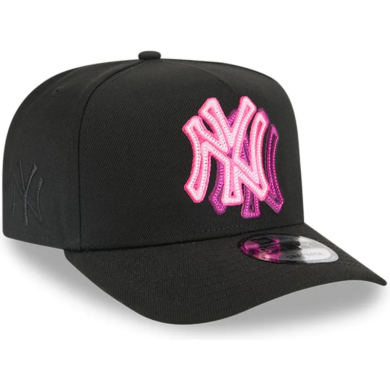 kapa-zaobljena-crna-snapback-9fifty-a-frame-neon-new-york-yankees-mlb-new-era kapa-zaobljena-crna-snapback-9fifty-a-frame-neon-new-york-yankees-mlb-new-era