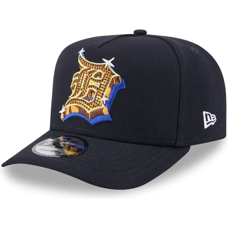 kapa-zaobljena-mornarsko-plava-snapback-9fifty-a-frame-emblem-detroit-tigers-mlb-new-era