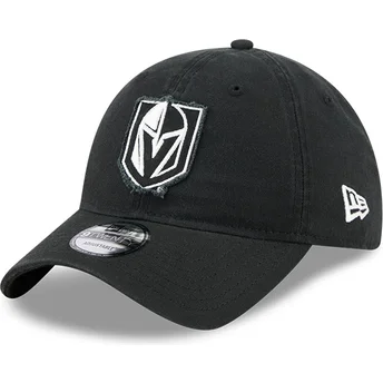 Cap zaobljena black adjustable strap 9TWENTY Stamp Vegas Golden Knights NHL New Era