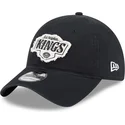 cap-zaobljena-black-adjustable-strap-9twenty-stamp-los-angeles-kings-nhl-new-era