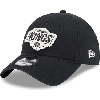 Kapa zaobljena crna podesiv 9TWENTY Stamp Los Angeles Kings NHL New Era