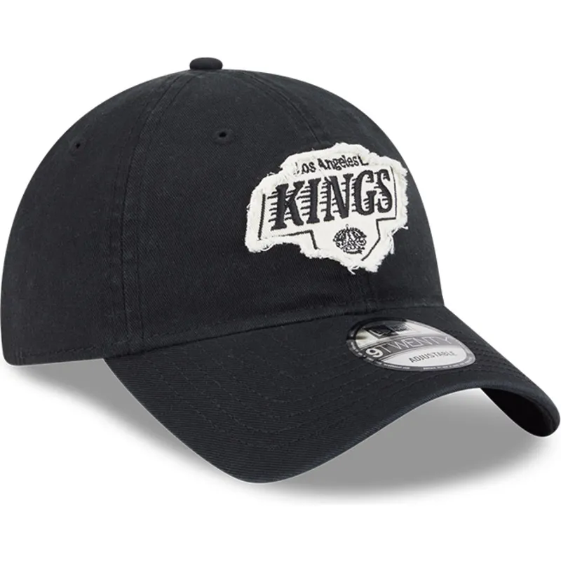 kapa-zaobljena-crna-podesiv-9twenty-stamp-los-angeles-kings-nhl-new-era