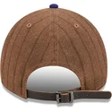 kapa-zaobljena-smeda-podesiv-9twenty-a-frame-wool-pinstripe-los-angeles-dodgers-mlb-new-era