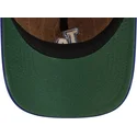kapa-zaobljena-smeda-podesiv-9twenty-a-frame-wool-pinstripe-los-angeles-dodgers-mlb-new-era