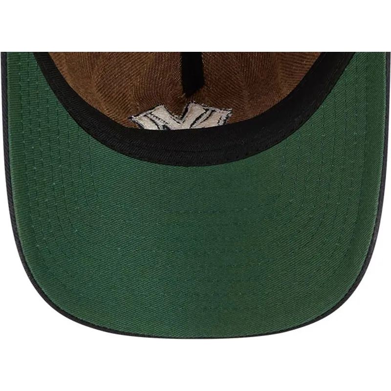 cap-zaobljena-brown-adjustable-strap-9twenty-a-frame-wool-pinstripe-new-york-yankees-mlb-new-era