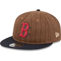 kapa-ravna-smeda-podesiv-9fifty-retro-crown-wool-pinstripe-boston-red-sox-mlb-new-era