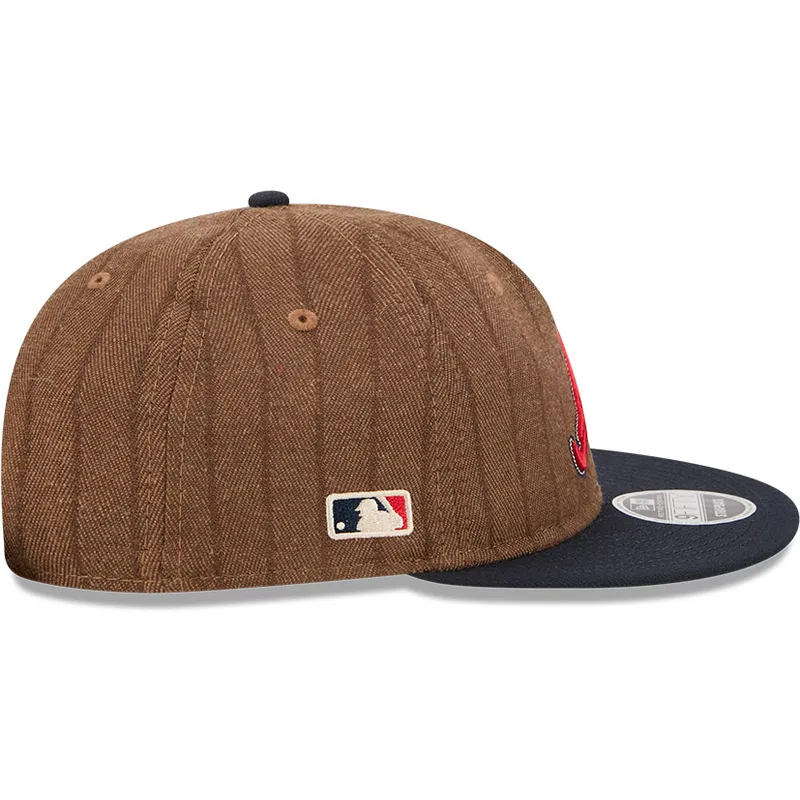 kapa-ravna-smeda-podesiv-9fifty-retro-crown-wool-pinstripe-atlanta-braves-mlb-new-era