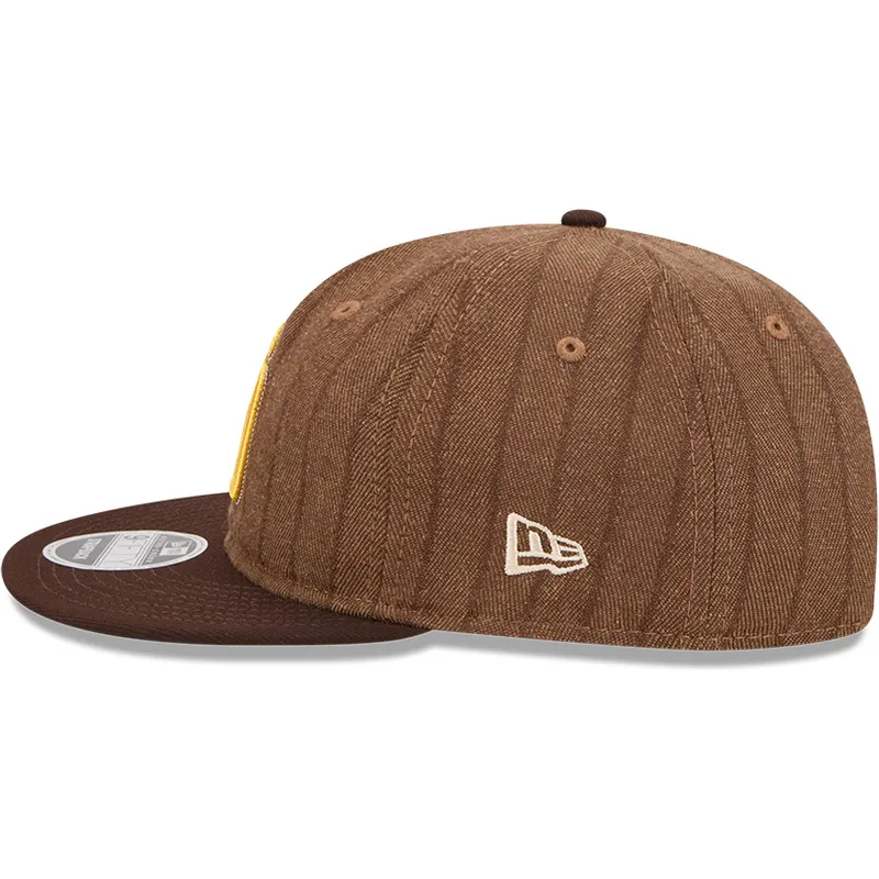 cap-ravna-brown-adjustable-strap-9fifty-retro-crown-wool-pinstripe-san-diego-padres-mlb-new-era cap-ravna-brown-adjustable-strap-9fifty-retro-crown-wool-pinstripe-san-diego-padres-mlb-new-era