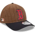 kapa-zaobljena-smeda-podesiv-9twenty-a-frame-wool-pinstripe-boston-red-sox-mlb-new-era