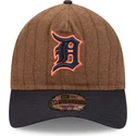 kapa-zaobljena-smeda-podesiv-9twenty-a-frame-wool-pinstripe-detroit-tigers-mlb-new-era