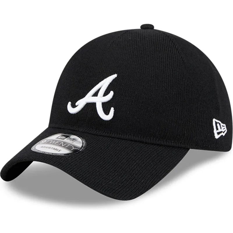 kapa-zaobljena-crna-podesiv-9twenty-merino-wool-atlanta-braves-mlb-new-era