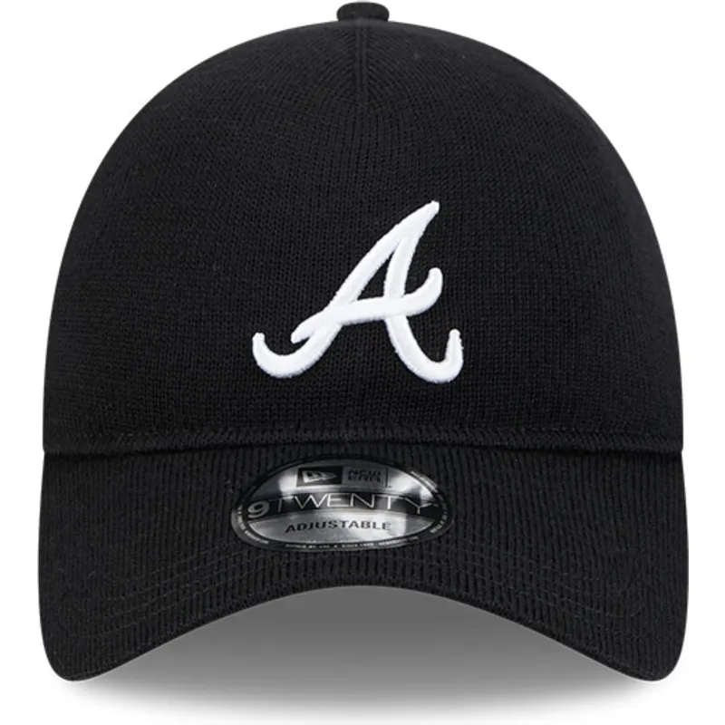 kapa-zaobljena-crna-podesiv-9twenty-merino-wool-atlanta-braves-mlb-new-era