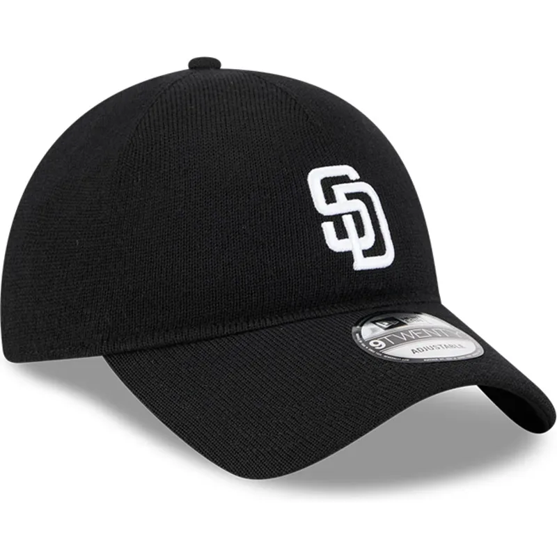 kapa-zaobljena-crna-podesiv-9twenty-merino-wool-san-diego-padres-mlb-new-era