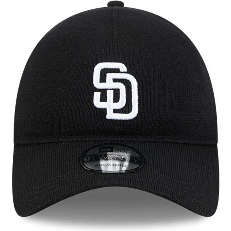 kapa-zaobljena-crna-podesiv-9twenty-merino-wool-san-diego-padres-mlb-new-era
