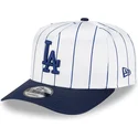 kapa-zaobljena-bijela-snapback-9fifty-a-frame-satin-pinstripe-los-angeles-dodgers-mlb-new-era