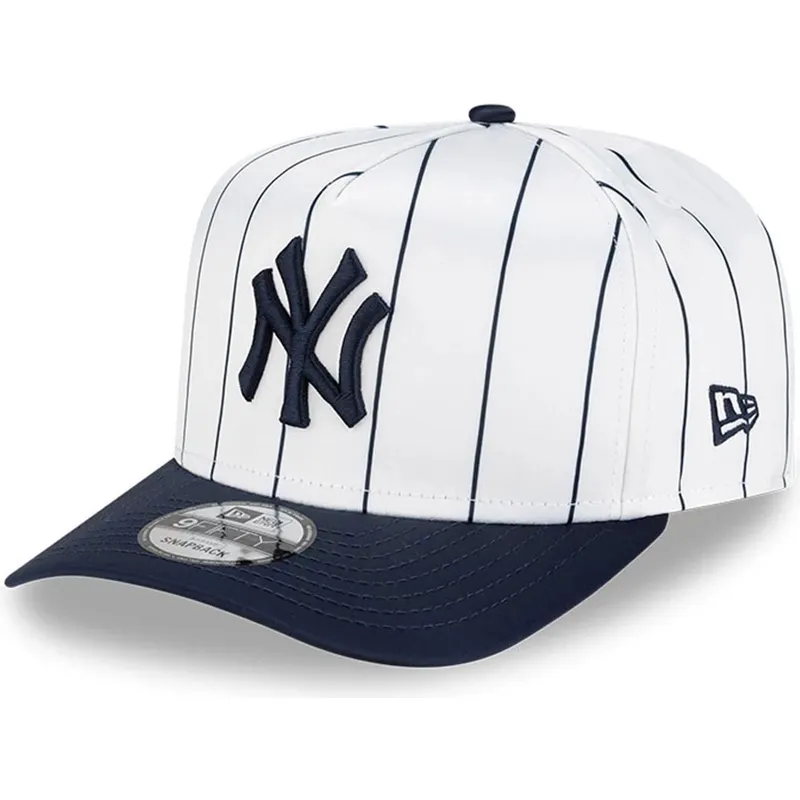 kapa-zaobljena-bijela-snapback-9fifty-a-frame-satin-pinstripe-new-york-yankees-mlb-new-era kapa-zaobljena-bijela-snapback-9fifty-a-frame-satin-pinstripe-new-york-yankees-mlb-new-era