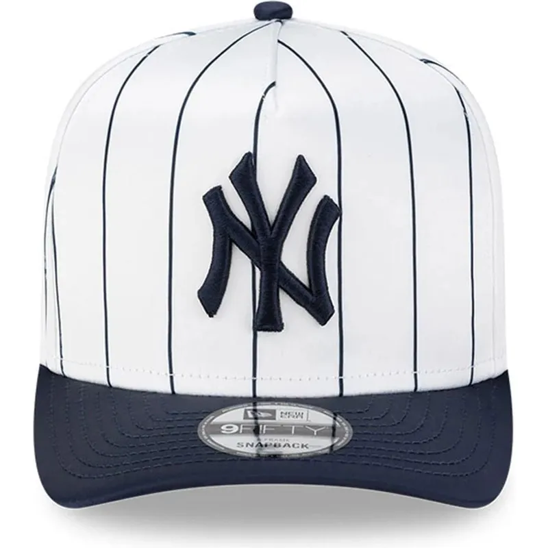 kapa-zaobljena-bijela-snapback-9fifty-a-frame-satin-pinstripe-new-york-yankees-mlb-new-era kapa-zaobljena-bijela-snapback-9fifty-a-frame-satin-pinstripe-new-york-yankees-mlb-new-era