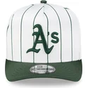 kapa-zaobljena-bijela-snapback-9fifty-a-frame-satin-pinstripe-oakland-athletics-mlb-new-era