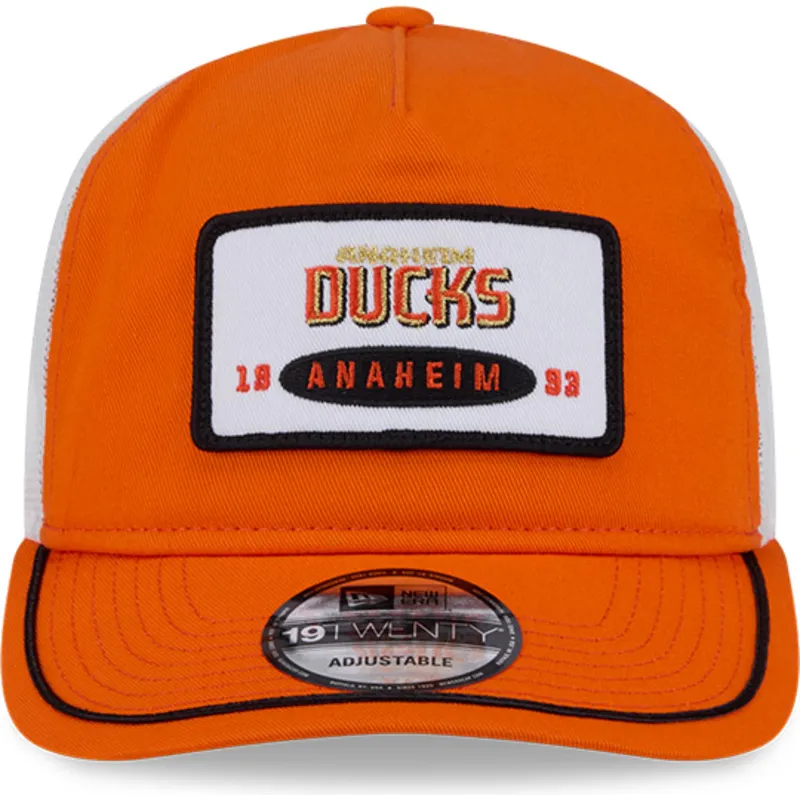 cap-zaobljena-orange-snapback-19twenty-embroidered-patch-anaheim-ducks-nhl-new-era cap-zaobljena-orange-snapback-19twenty-embroidered-patch-anaheim-ducks-nhl-new-era