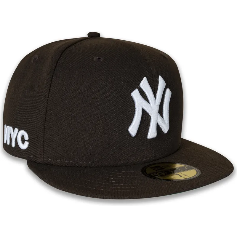 cap-ravna-brown-ajustada-59fifty-nyc-side-new-york-yankees-mlb-new-era cap-ravna-brown-ajustada-59fifty-nyc-side-new-york-yankees-mlb-new-era