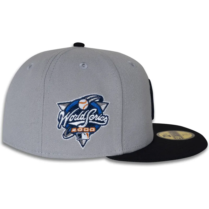 kapa-ravna-siva-prilagodena-59fifty-world-series-2000-side-patch-new-york-yankees-mlb-new-era