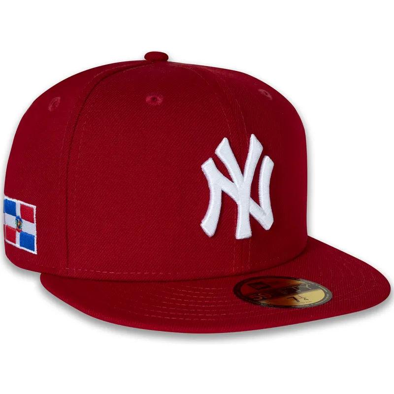 kapa-ravna-crvena-prilagodena-59fifty-side-dominican-republic-new-york-yankees-mlb-new-era