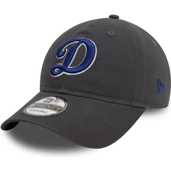 Cap zaobljena gray adjustable strap 9TWENTY Core Classic Los Angeles Dodgers MLB New Era