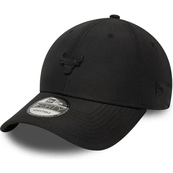 Cap zaobljena black adjustable strap 9FORTY Pin Chicago Bulls NBA New Era