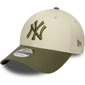 Kapa zaobljena višebojno podesiv 9FORTY Side Patch New York Yankees MLB New Era