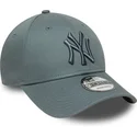 kapa-zaobljena-siva-podesiv-9forty-league-essential-new-york-yankees-mlb-new-era