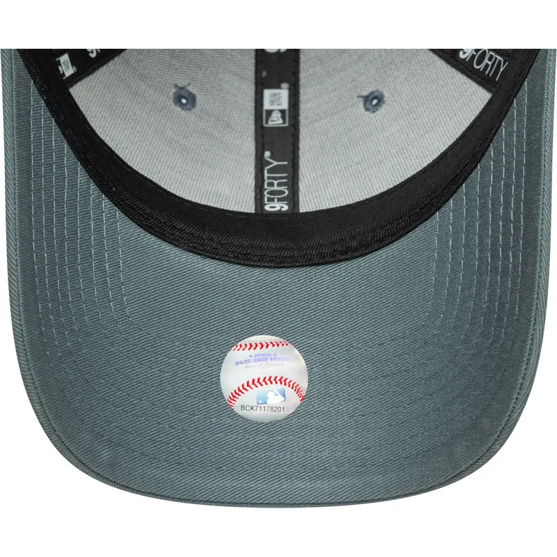 kapa-zaobljena-siva-podesiv-9forty-league-essential-new-york-yankees-mlb-new-era