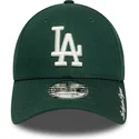 cap-zaobljena-green-adjustable-strap-9forty-visor-script-los-angeles-dodgers-mlb-new-era
