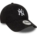 new-era-curved-brim-9forty-winter-borg-new-york-yankees-mlb-black-adjustable-cap