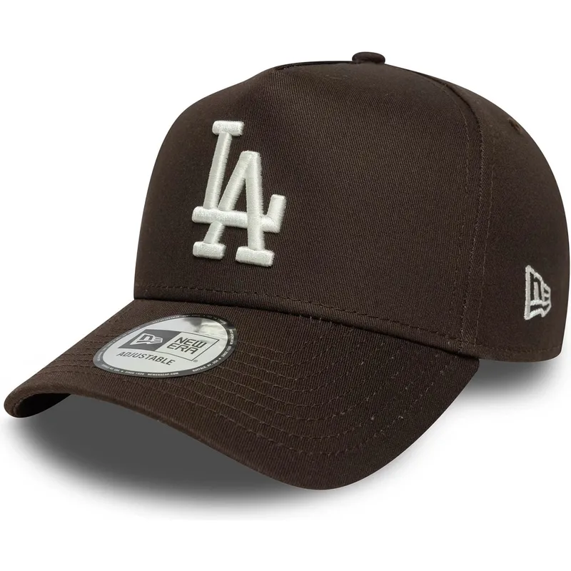 kapa-zaobljena-smeda-snapback-9forty-e-frame-side-patch-los-angeles-dodgers-mlb-new-era kapa-zaobljena-smeda-snapback-9forty-e-frame-side-patch-los-angeles-dodgers-mlb-new-era