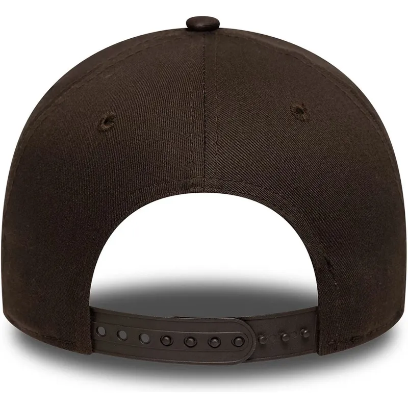 cap-zaobljena-brown-snapback-9forty-e-frame-side-patch-los-angeles-dodgers-mlb-new-era