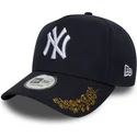 kapa-zaobljena-mornarsko-plava-snapback-9forty-e-frame-tonal-icon-new-york-yankees-mlb-new-era