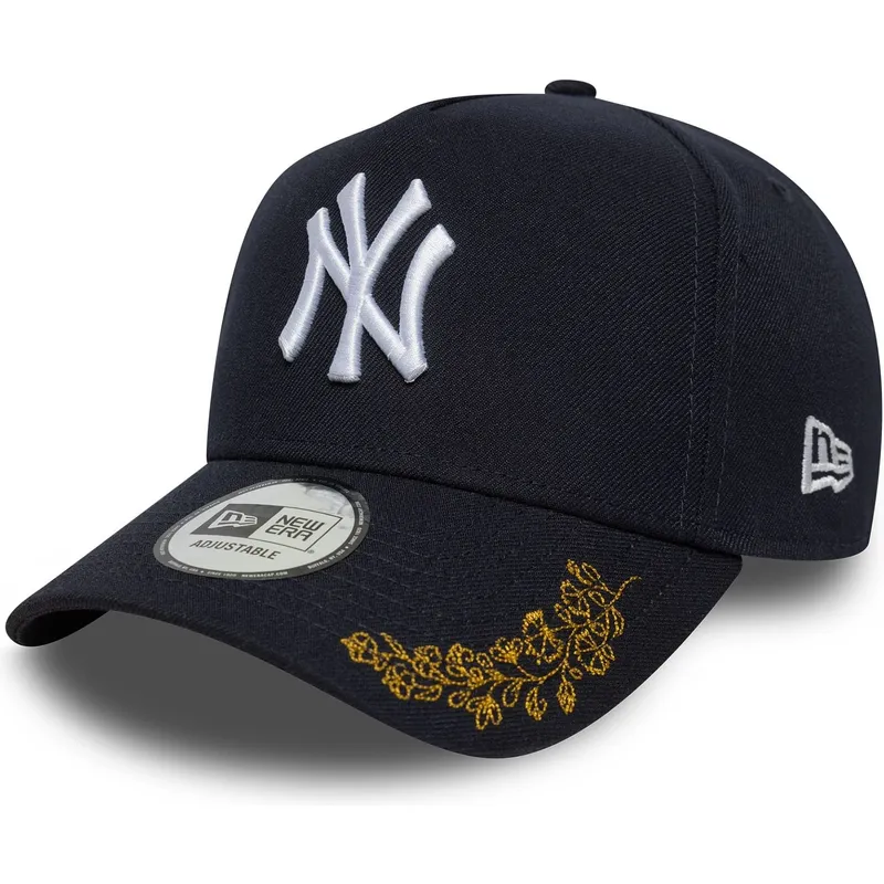 kapa-zaobljena-mornarsko-plava-snapback-9forty-e-frame-tonal-icon-new-york-yankees-mlb-new-era