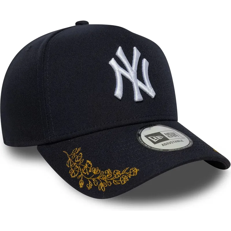 kapa-zaobljena-mornarsko-plava-snapback-9forty-e-frame-tonal-icon-new-york-yankees-mlb-new-era