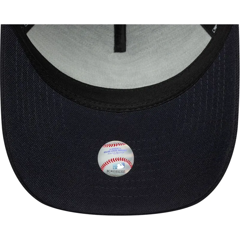 kapa-zaobljena-mornarsko-plava-snapback-9forty-e-frame-tonal-icon-new-york-yankees-mlb-new-era