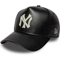 kapa-zaobljena-crna-podesiv-9forty-e-frame-img-leather-new-york-yankees-mlb-new-era