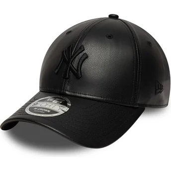 Cap zaobljena black snapback 9FORTY M-Crown PU New York Yankees MLB New Era