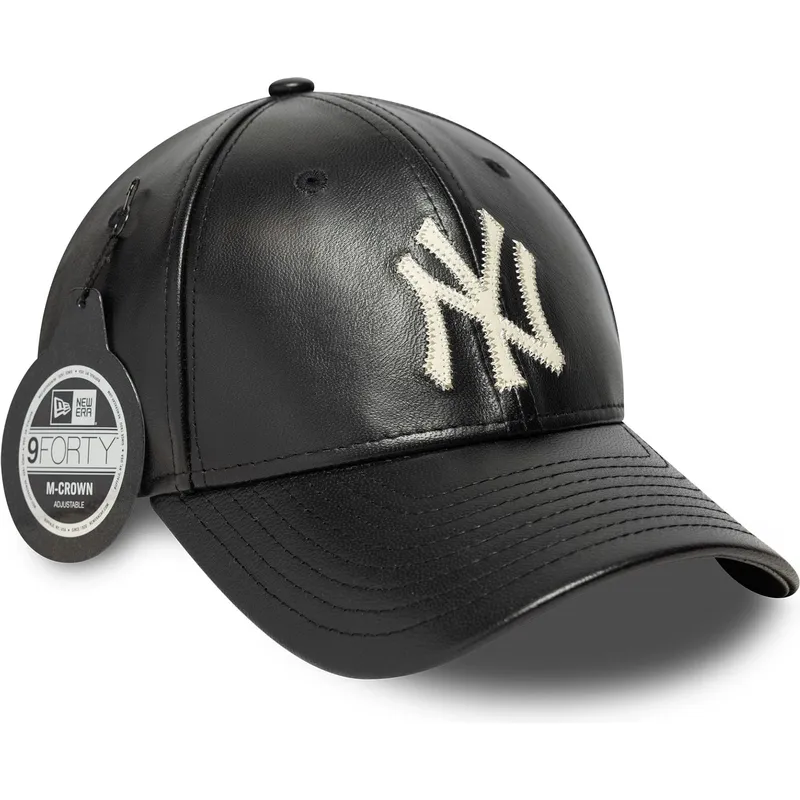 kapa-zaobljena-crna-podesiv-9forty-m-crown-img-leather-new-york-yankees-mlb-new-era