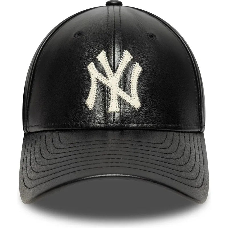 kapa-zaobljena-crna-podesiv-9forty-m-crown-img-leather-new-york-yankees-mlb-new-era
