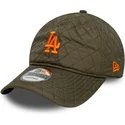 cap-zaobljena-green-adjustable-strap-9twenty-quilted-los-angeles-dodgers-mlb-new-era
