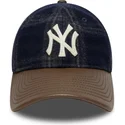 kapa-zaobljena-visebojno-podesiv-9twenty-img-loden-leather-new-york-yankees-mlb-new-era