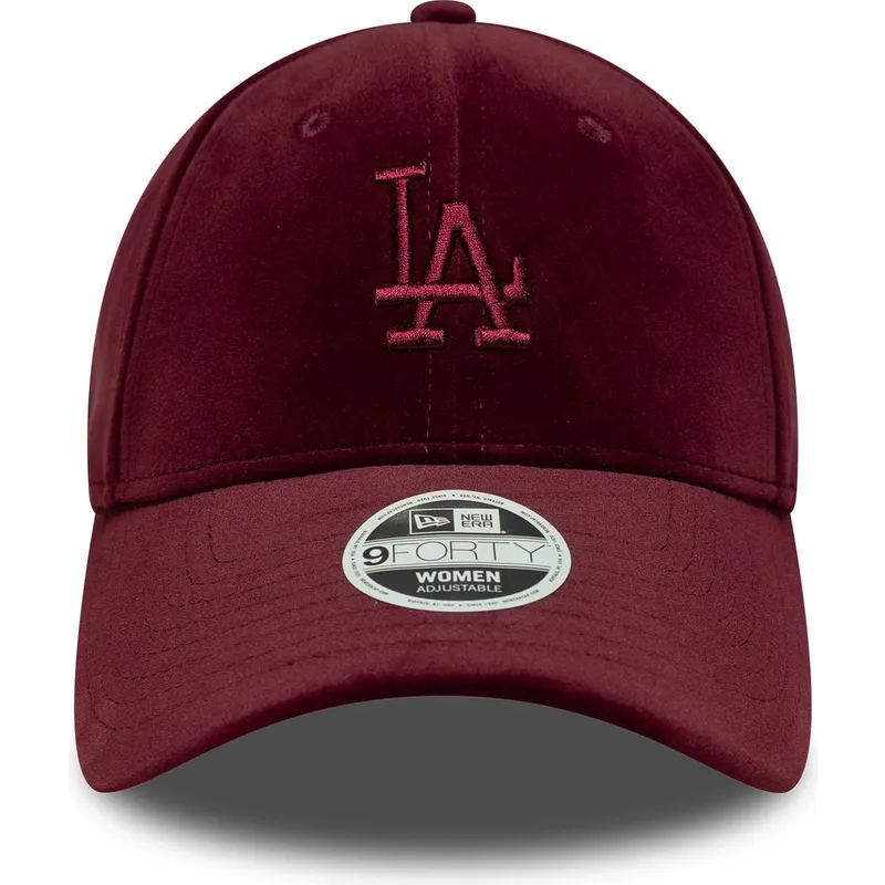 kapa-zaobljena-crvena-podesiv-9forty-velour-los-angeles-dodgers-mlb-new-era kapa-zaobljena-crvena-podesiv-9forty-velour-los-angeles-dodgers-mlb-new-era